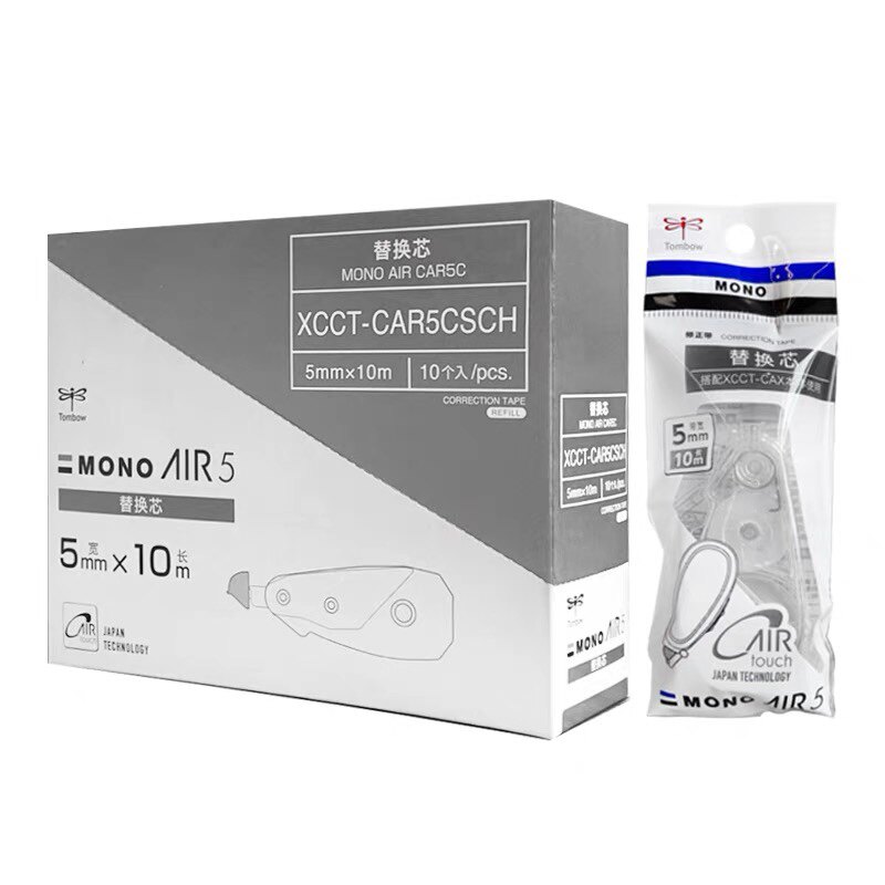 Tombow蜻蜓修正带替芯XCCT-CAR5CSCH换芯CT-CAX5C MONO AIR5 AIR6
