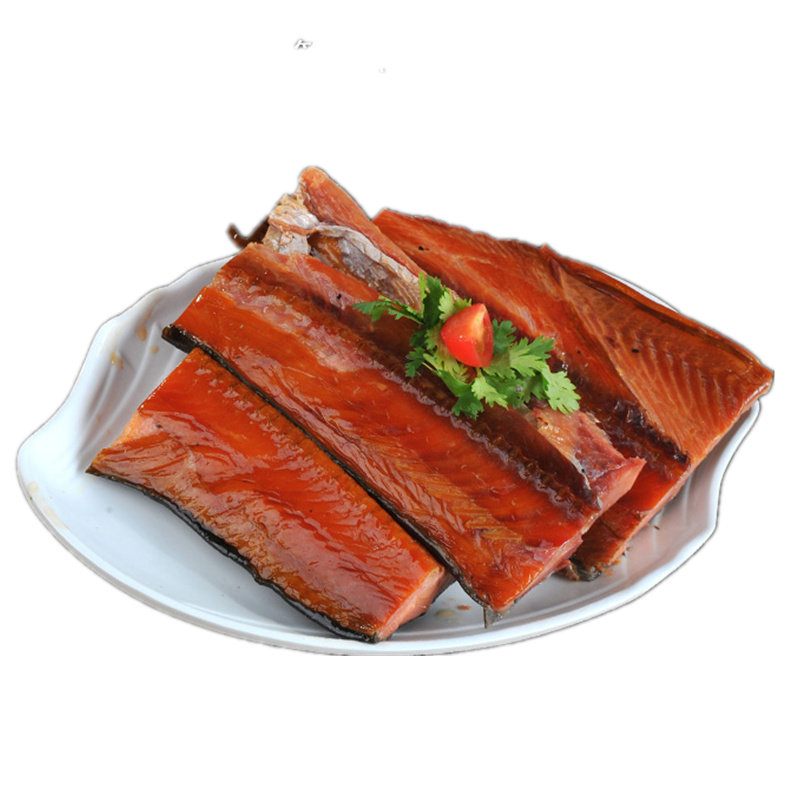 俄罗斯特色冷烟熏大即食大马哈鱼