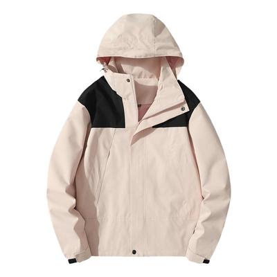 雪峰狼印山系户外情侣春秋冲锋衣