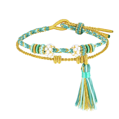 周大生转珠阁转运DIY编织手绳