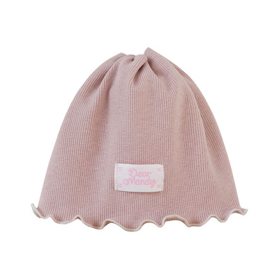 藏麻羊绒保暖护囟门婴儿帽子春秋