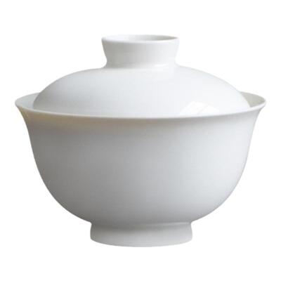 元无陶瓷盖碗2025新款单个礼盒装