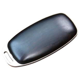 匙刻郎适用于吉利博越改装高端黄铜黑檀木车钥匙壳送礼男朋友领导