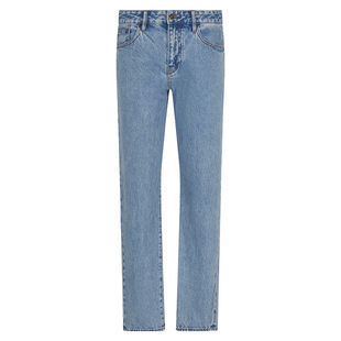 Armani/阿玛尼AX 男复古做旧水洗修身长裤牛仔裤XM000049 AF13367