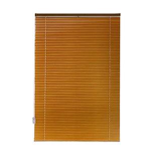 赛昂仿木纹免打孔铝百叶窗帘卫生间浴室遮挡厨房书房遮光电动卷帘