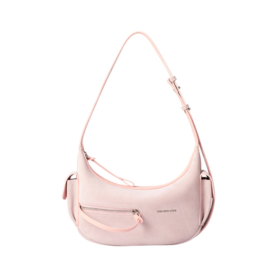 AmazingSong乙颂甜酒弯月包反绒