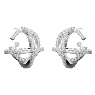 BENSHENG星辰星轨耳钉女耳环法式简约轻奢婚礼小众设计饰品耳饰