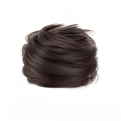 全真发丸子头假发发圈懒人盘发包