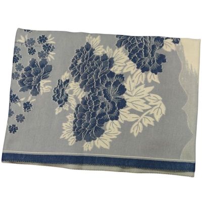 2025新款围巾女冬季水墨画披肩加厚双面保暖针织两用仿羊绒