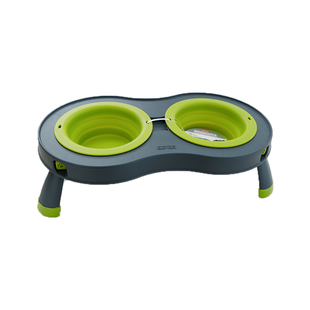 美国Dexas宠物折叠碗户外水碗狗粮碗狗碗猫碗便携碗喝水碗