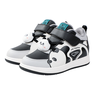 Dr.Kong江博士童鞋板鞋2025冬款魔术贴男宝宝加绒保暖儿童学步鞋