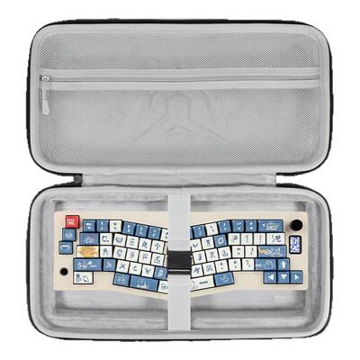 虎炳适用赤度键盘收纳包抗压ABM066收纳包V75pro键盘包V65收纳盒星云V87 ABM084机械键盘一体收纳包便携盒