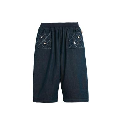 whitewheat不褪色阔腿牛仔裤