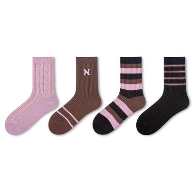 十年老店耐尔袜子春秋纯棉防臭脚