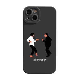 低俗小说iPhone14手机壳13Promax苹果12新款11潮牌x欧美xr适用8男