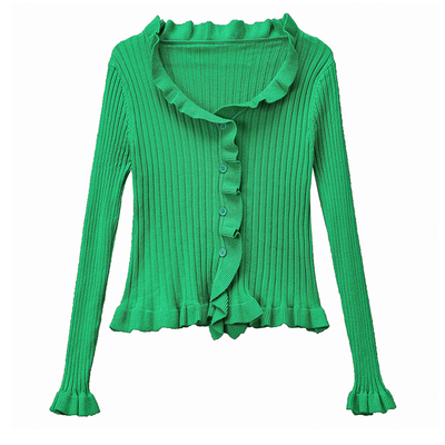 短款针织开衫外套女2025新款秋冬