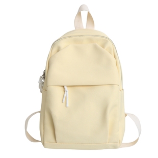 新品纯色小清新小型双肩包女生百搭休闲迷你背包轻便iPad平板包