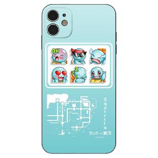 原创杰尼龟宝可梦适用iPhone16/12苹果13/14玻璃XS/11硅胶15防摔手机壳华为/荣耀OPPO小米VIVO安卓保护套软壳