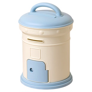 马年新年元旦邮筒储蓄罐可爱卡通存钱罐小孩儿童存钱罐礼物定制