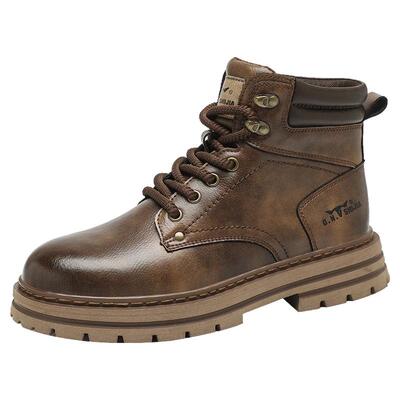 公牛世家英伦系列马丁靴真皮时尚