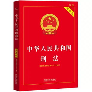 正版中华人民共和国刑法 实用版 第十一版 根据刑法修正案十二修订 中国法制出版社 刑法典法律法规刑法法条司法解释教材教程书