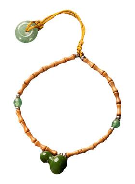 景德镇陶瓷吊坠银饰配件情人礼物