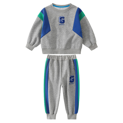 男童春装套装2025新款中大童春季男孩春秋款儿童痞帅炸街运动衣服