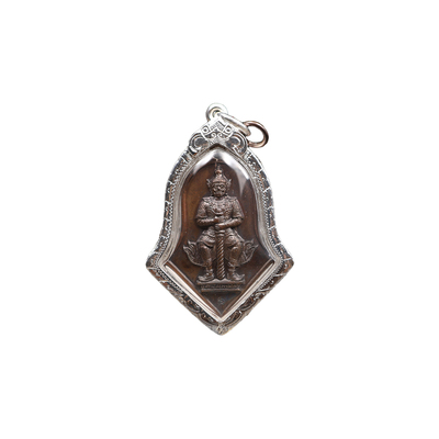 泰国龙婆易2545第一期鬼王涛威素旺 2545鬼王红铜 带萨玛空卡保真