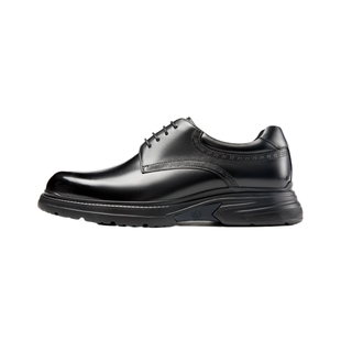 奥康男鞋秋季新款商务正装皮鞋厚底德比鞋男真皮系带上班鞋