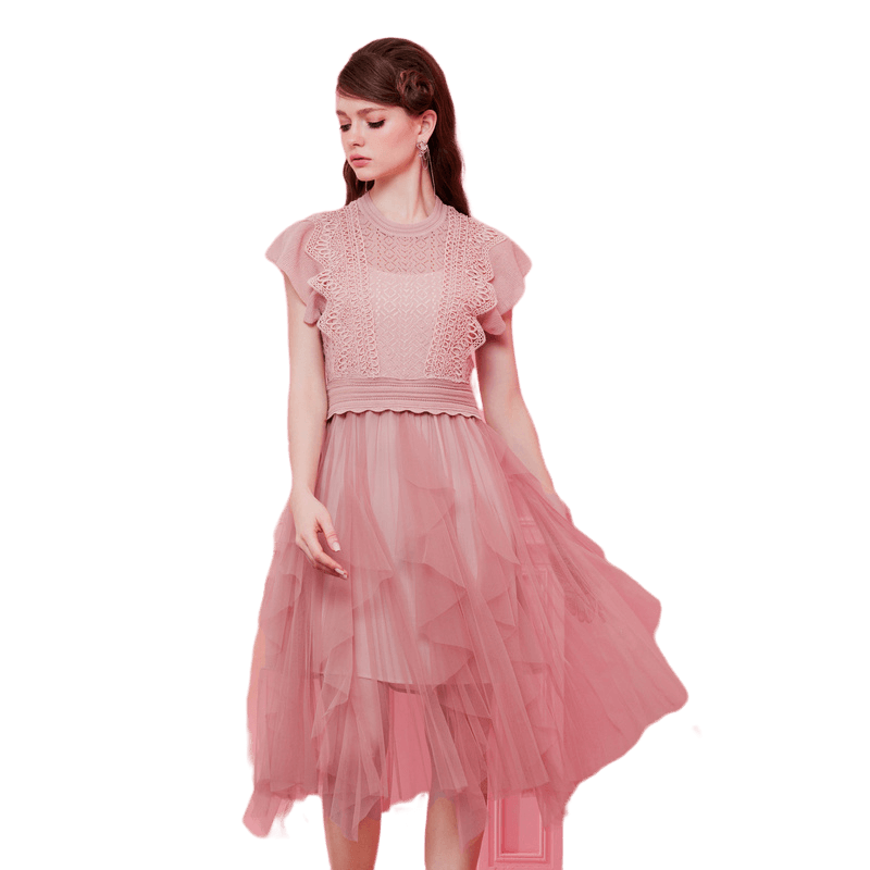 MIKIBANA米可芭娜小众设计甜酷辣妹23年夏连衣裙Y32WP8093