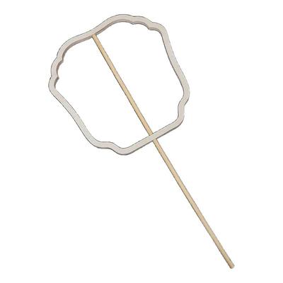 木制蚕丝扇diy异形扇框古风团扇扇子空白扇骨骨架材料包配件扇架