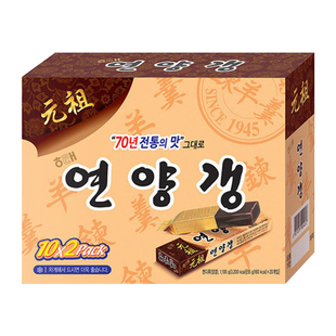 韩国进口HAITAI海太炼羊羹红豆豆沙糖条传统糕点点心休闲零食小吃