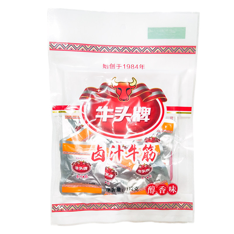 贵州特产牛头牌牛肉干卤汁牛筋