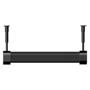 U型挂衣杆浅衣柜内顶装衣通纵竖向挂杆衣帽间L型悬吊转角衣杆配件