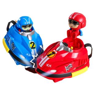 儿童遥控车亲子碰碰车玩具男孩新年礼物双人对战跑跑卡丁小车漂移