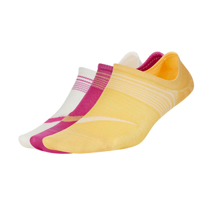 Nike/耐克官方正品女子透气休闲训练运动袜船袜子三双装SX5277