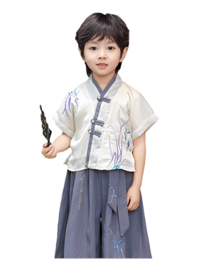 男女童新款汉服中式国学传统服饰