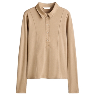 【博主推荐】HM女装毛针织衫气质里外皆暖修身针织打底衫1323884