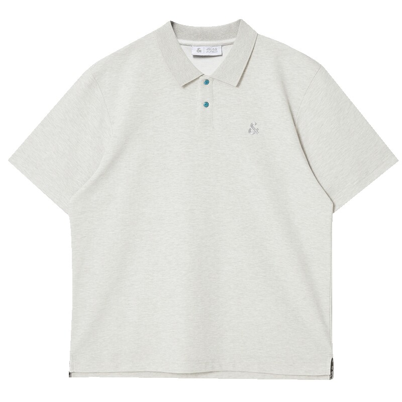 杰克琼斯凉感华夫格男Polo衫