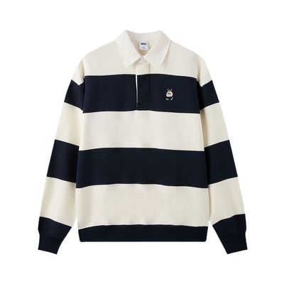 SPAO秋季新品翻领宽松卫衣