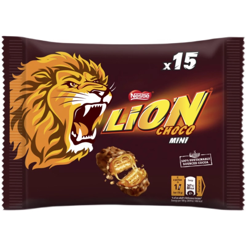 雀巢NestleLion狮子焦糖巧克力