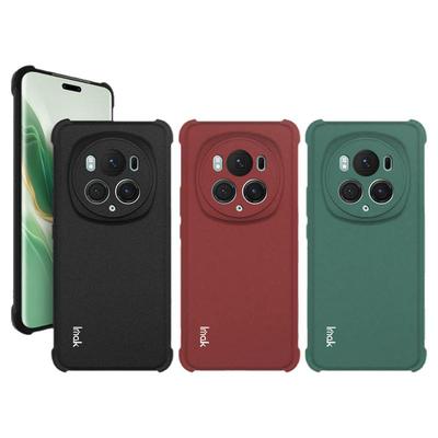 imak艾美克适用荣耀Magic6 Pro手机壳5g全包防摔软套硅胶气囊磨砂黑Magic6 Lite新款外壳保护套