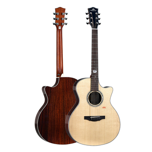 kepma卡普马G1S单板木吉他初学者卡马卡农旗舰正品面单民谣吉他