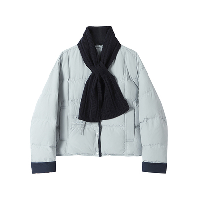 巨好看的圆领短款羽绒服女2025新款冬季小个子加厚保暖面包服外套