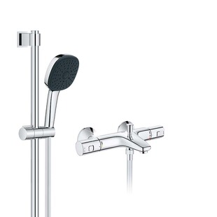 Grohe德国高仪维达利110手持恒温花洒套装三式挂墙花洒淋浴花洒