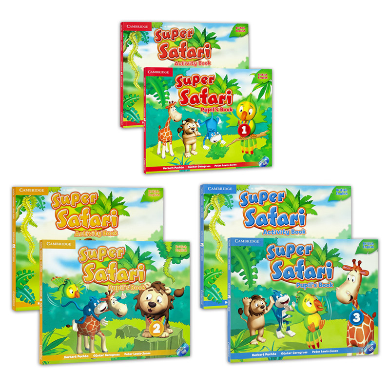 进口教材SuperSafari英音版