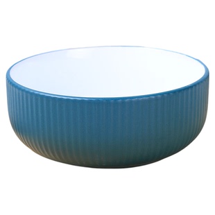 好看陶瓷碗餐具套装家用汤面碗6寸釉下彩ins高级感泡面碗拉面碗