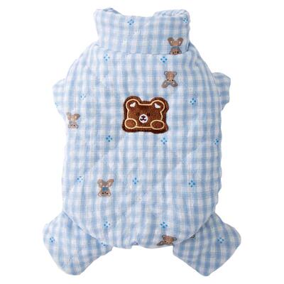 过冬穿这个太暖了！宠物四脚棉衣