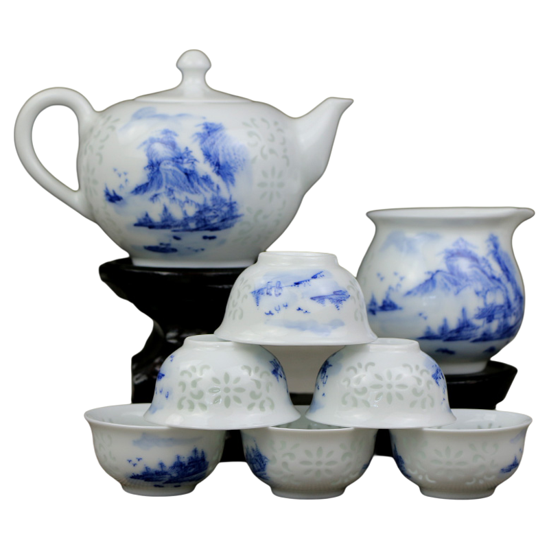 景德镇陶瓷手绘功夫茶具礼品