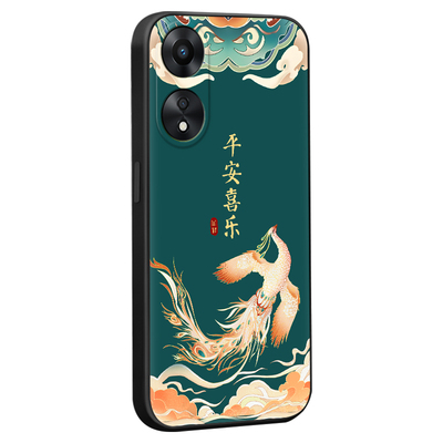 彧玺适用于OPPOA58x手机壳a58文字phj110时尚a2x卡通PHJ110中国风a1活力版创意a1x复古男潮流小众高级感新款